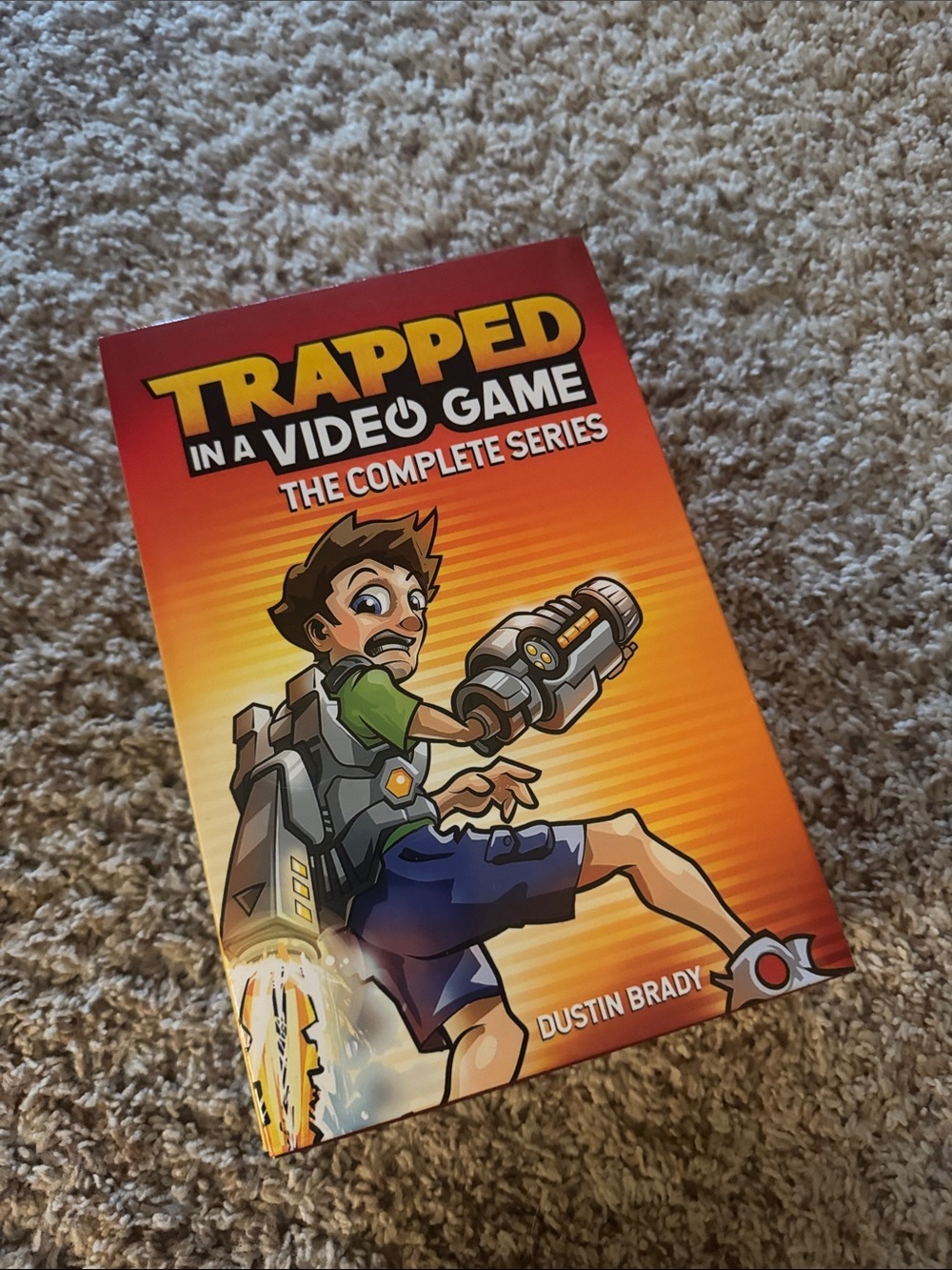 Trapped in a Video Game: The Complete Series by — Orange Cover